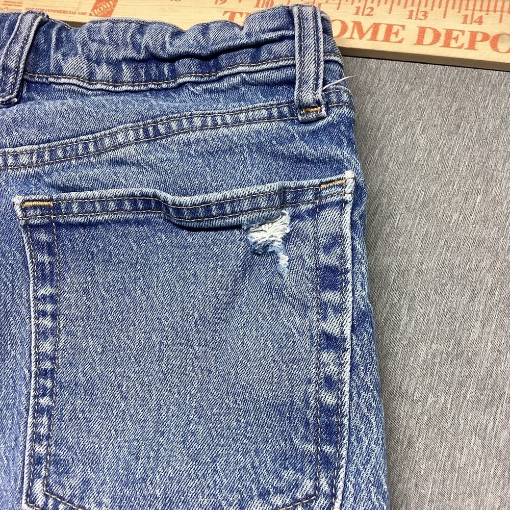 Gap Cheeky Straight Old School High Rise Women Size 0/25P Denim Jeans - Picture 11 of 14